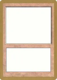 1999 World Championship Blank Card [World Championship Decks] 1