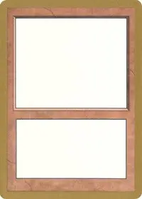2000 World Championship Blank Card [World Championship Decks] 1