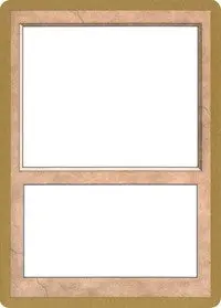 2001 World Championship Blank Card [World Championship Decks] 1