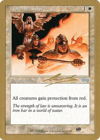 Absolute Law - 2000 Nicolas Labarre (Usg) (Sb) [World Championship Decks 2000] 1