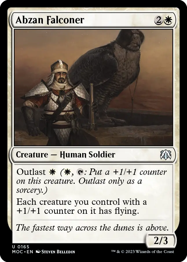 Abzan Falconer [March Of The Machine Commander] 1