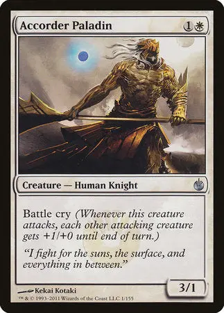 Accorder Paladin [Mirrodin Besieged] 1