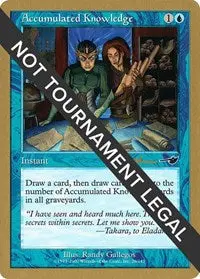 Accumulated Knowledge - 2001 Antoine Ruel (Nms) [World Championship Decks] 1