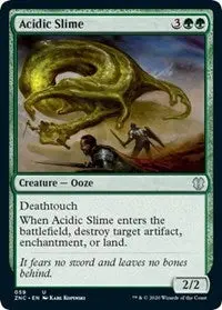 Acidic Slime [Commander: Zendikar Rising] 1