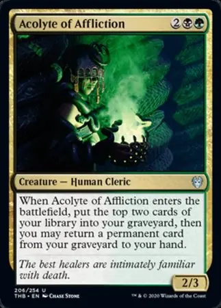 Acolyte Of Affliction [Theros Beyond Death] 1