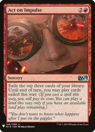 Act On Impulse [Mystery Booster] 1