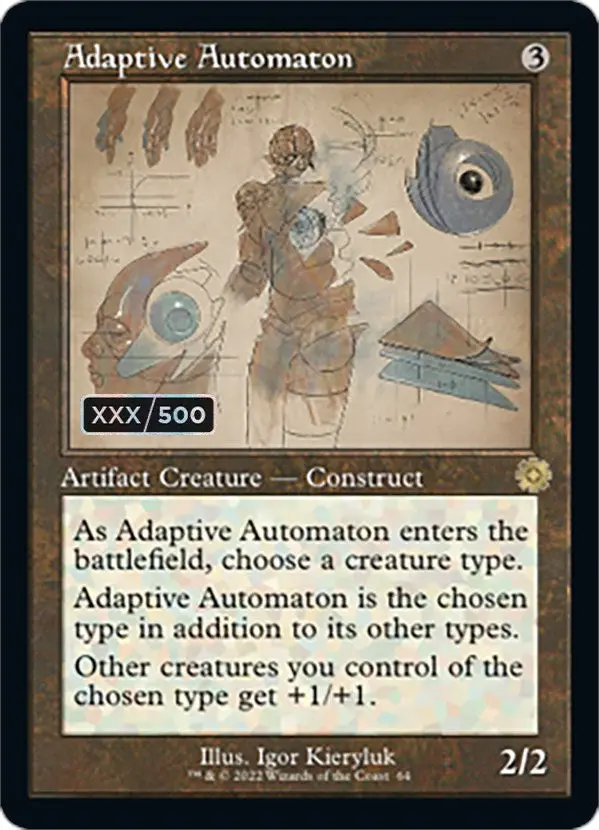 Adaptive Automaton (Retro Schematic) (Serial Numbered) [The Brothers' War Retro Artifacts] 1