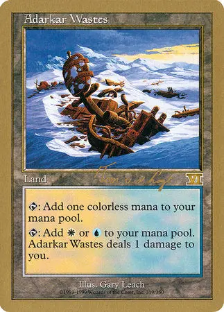 Adarkar Wastes - 2000 Tom Van De Logt (6Ed) [World Championship Decks 2000] 1