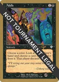 Addle - 2001 Tom Van De Logt (Inv) (Sb) [World Championship Decks] 1