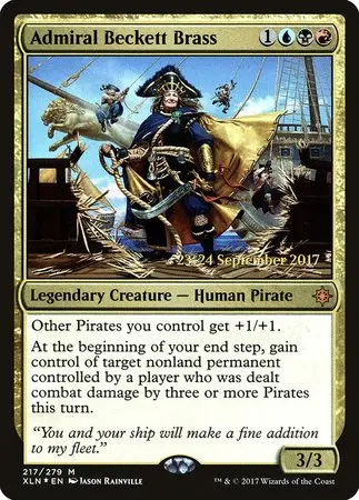 Admiral Beckett Brass [Ixalan Promos] 1