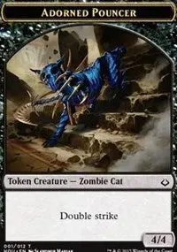 Adorned Pouncer // Horse Double-Sided Token [Hour Of Devastation] 1