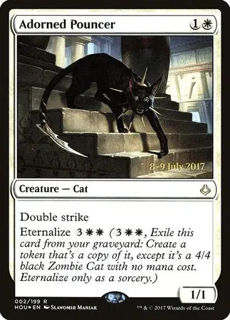 Adorned Pouncer [Hour Of Devastation Promos] 1