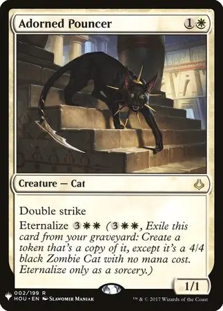 Adorned Pouncer [Mystery Booster] 1