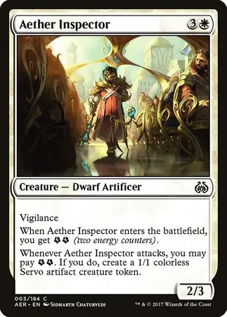 Aether Inspector [Aether Revolt] 1