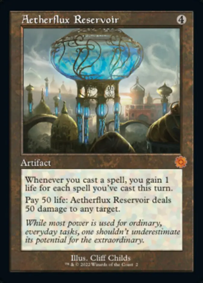 Aetherflux Reservoir (Retro) [The Brothers' War Retro Artifacts] 1