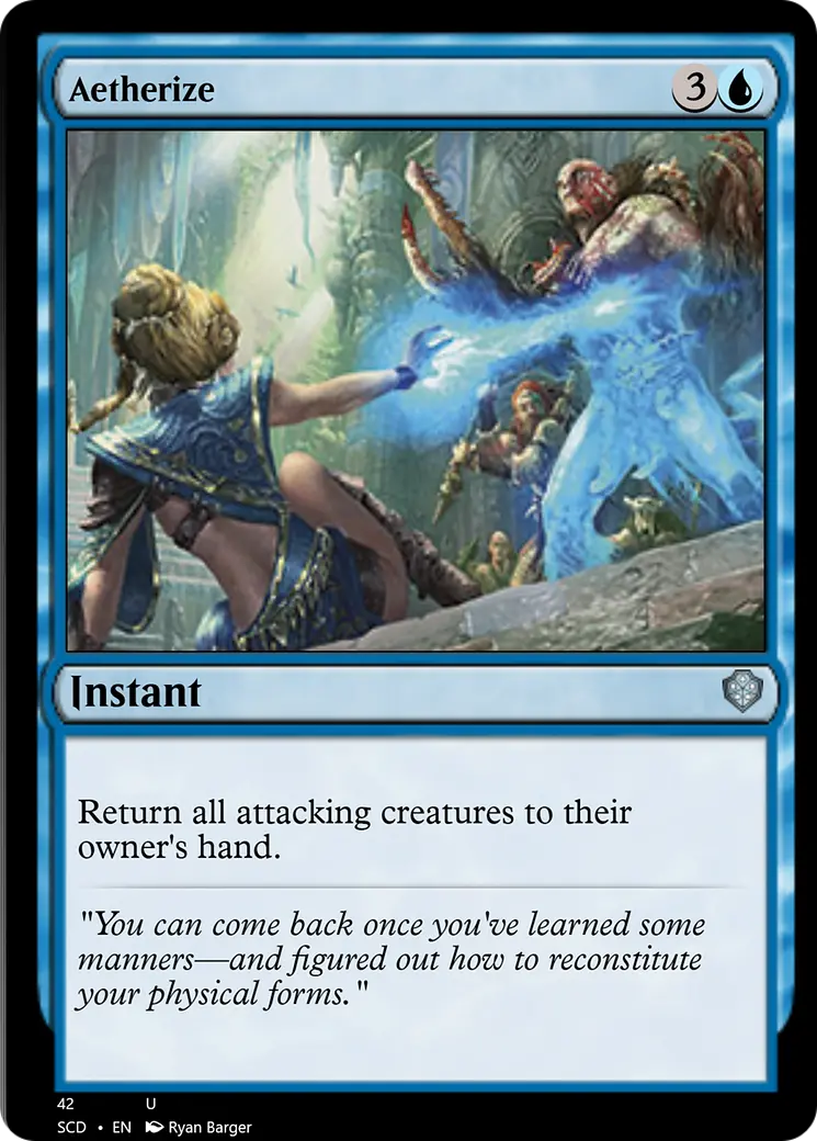 Aetherize [Starter Commander Decks] 1