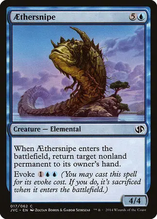 Aethersnipe [Duel Decks Anthology: Jace Vs. Chandra] 1