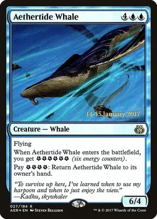 Aethertide Whale [Aether Revolt Promos] 1
