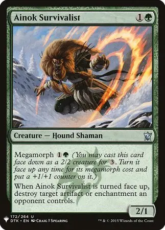 Ainok Survivalist [Mystery Booster] 1