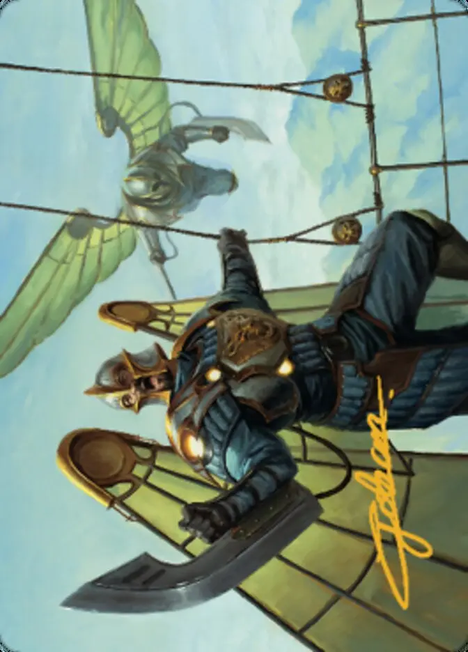 Air Marshal Art Card (Gold-Stamped Signature) [The Brothers' War Art Series] 1