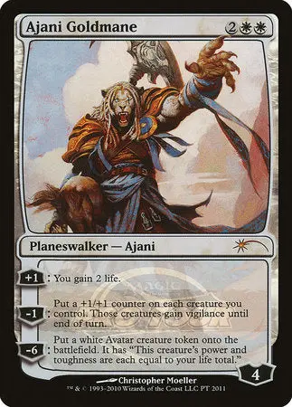 Ajani Goldmane (2011 Pro Tour) [Pro Tour Promos] 1