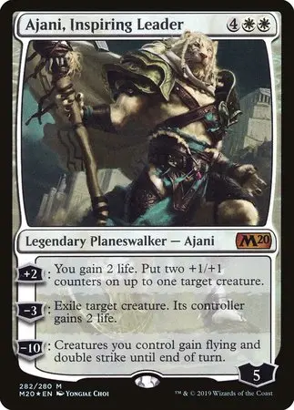 Ajani, Inspiring Leader [Core Set 2020] 1