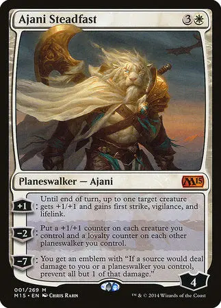 Ajani Steadfast [Magic 2015] 1