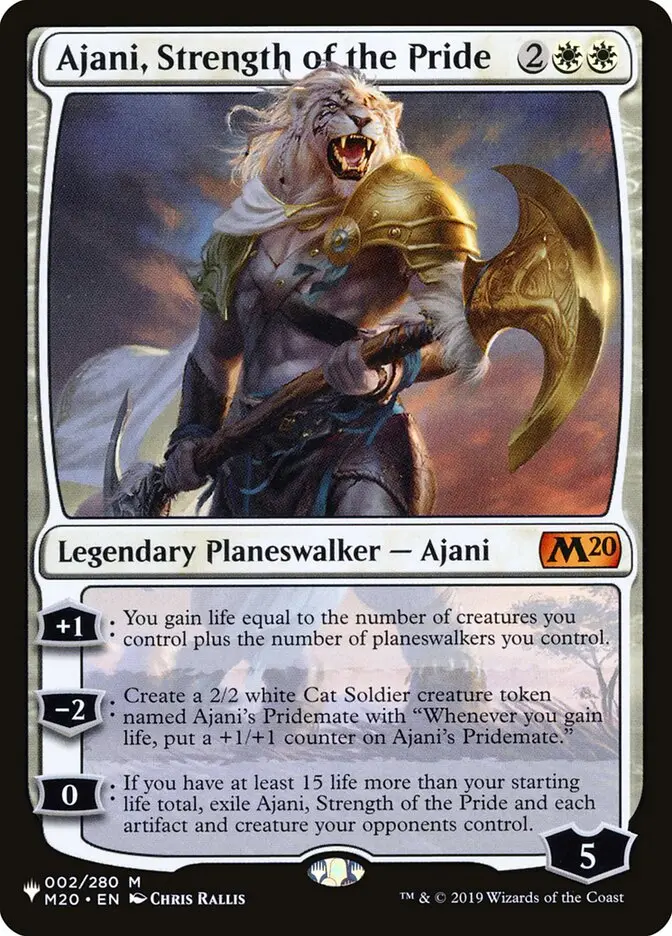 Ajani, Strength Of The Pride [The List] 1