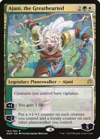 Ajani, The Greathearted [War Of The Spark] 1
