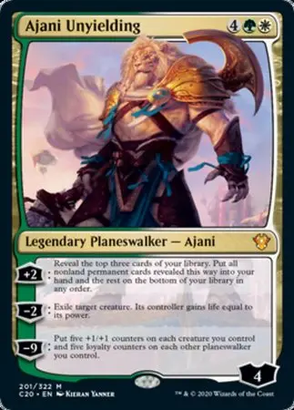 Ajani Unyielding [Commander 2020] 1