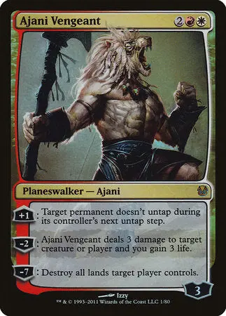 Ajani Vengeant [Duel Decks: Ajani Vs. Nicol Bolas] 1