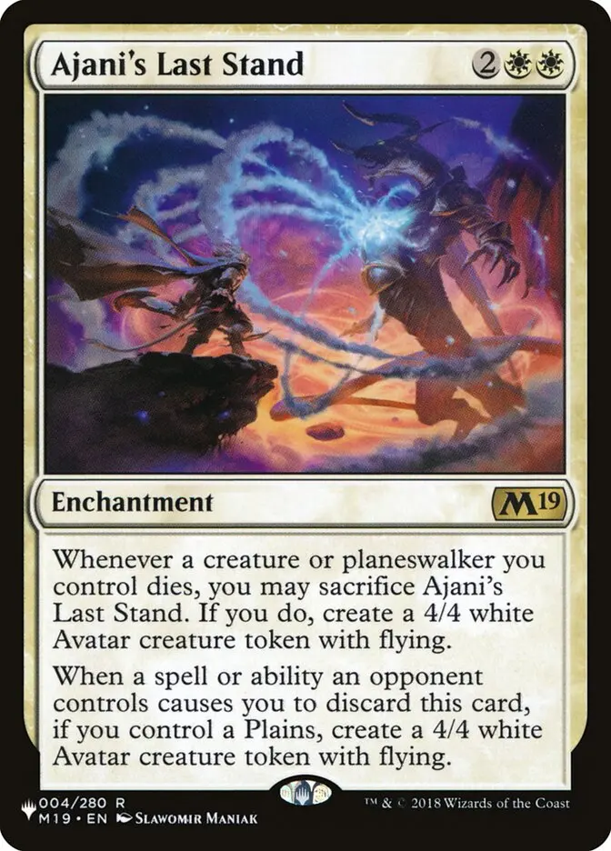 Ajani's Last Stand [The List] 1