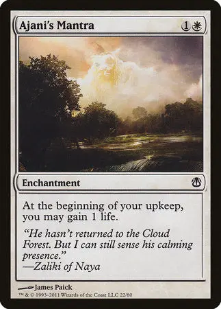 Ajani's Mantra [Duel Decks: Ajani Vs. Nicol Bolas] 1