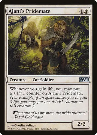 Ajani's Pridemate [Magic 2011] 1