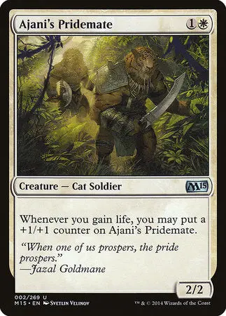 Ajani's Pridemate [Magic 2015] 1