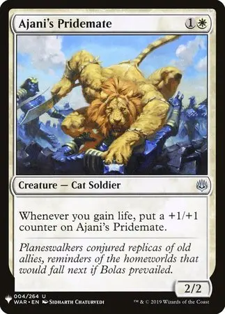 Ajani's Pridemate [Mystery Booster] 1