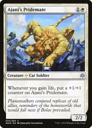 Ajani's Pridemate [War Of The Spark] 1