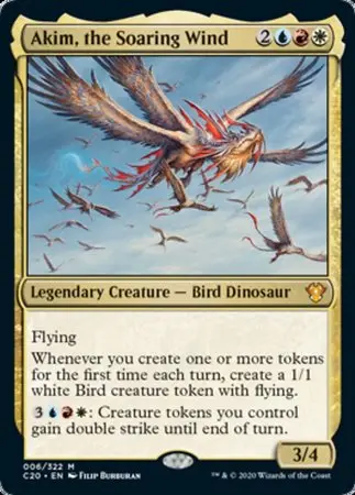 Akim, The Soaring Wind [Commander 2020] 1