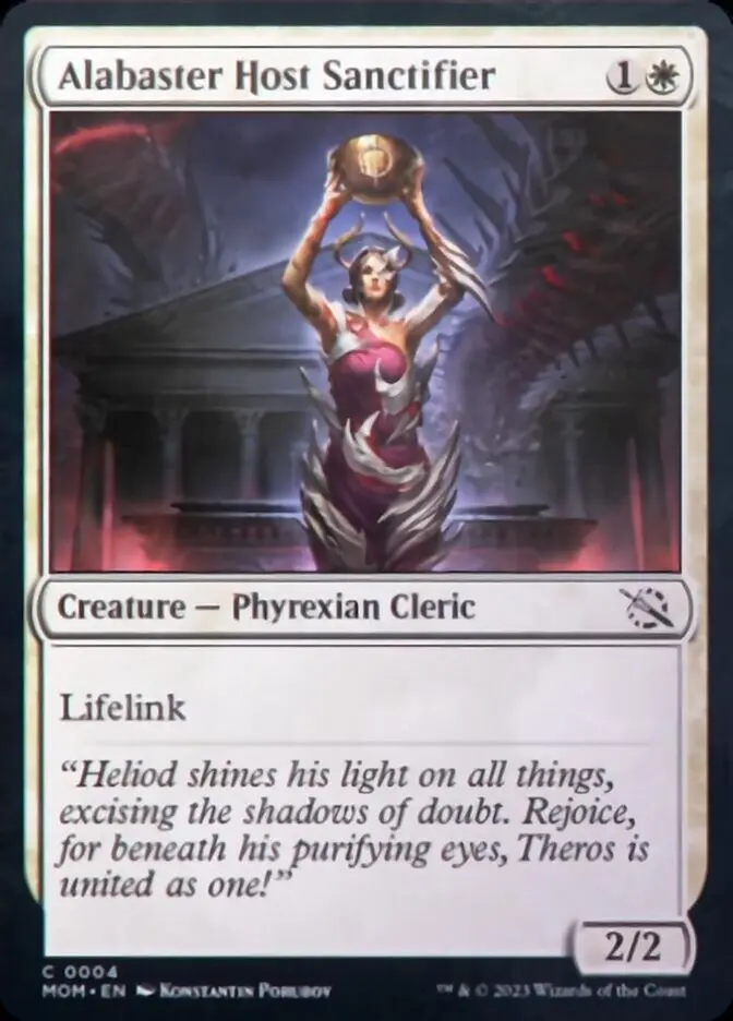Alabaster Host Sanctifier [March Of The Machine] 1
