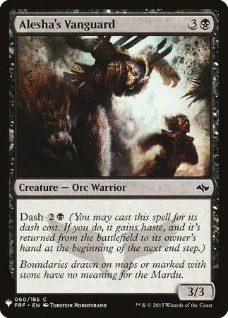 Alesha's Vanguard [Mystery Booster] 1