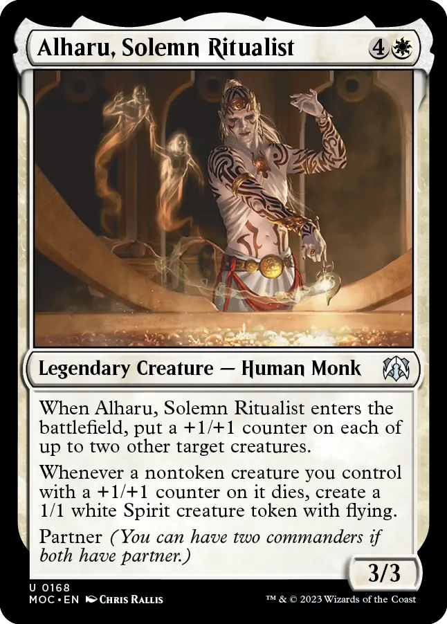 Alharu, Solemn Ritualist [March Of The Machine Commander] 1