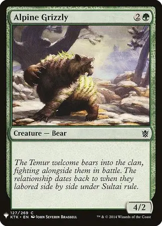 Alpine Grizzly [Mystery Booster] 1