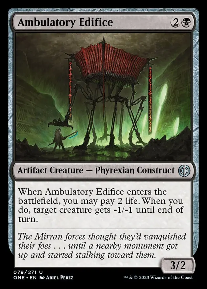 Ambulatory Edifice [Phyrexia: All Will Be One] 1