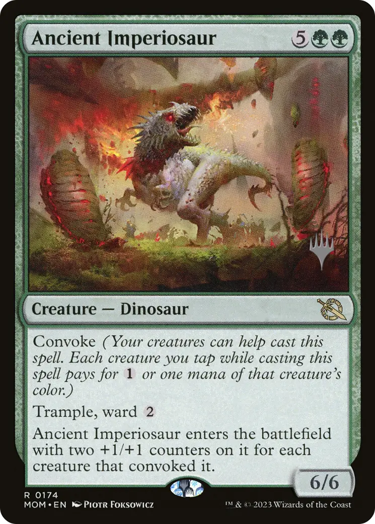 Ancient Imperiosaur (Promo Pack) [March Of The Machine Promos] 1