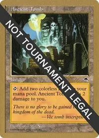 Ancient Tomb - 1999 Kai Budde (Tmp) [World Championship Decks] 1