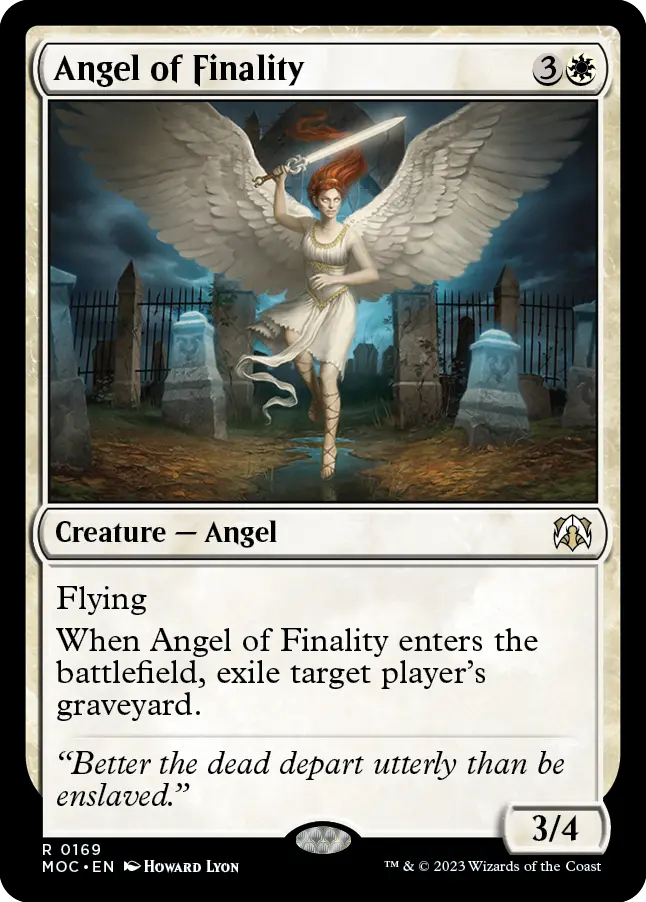 Angel Of Finality [March Of The Machine Commander] 1