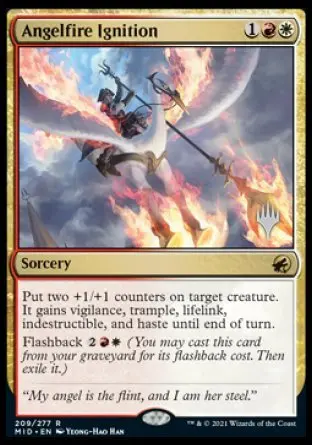 Angelfire Ignition (Promo Pack) [Innistrad: Midnight Hunt Promos] 1