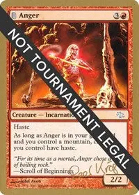 Anger - 2003 Peer Kroger (Jud) [World Championship Decks] 1