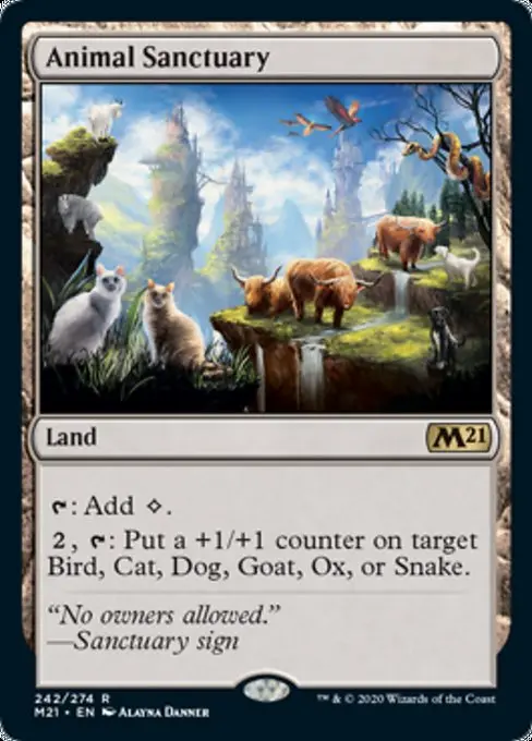 Animal Sanctuary [Core Set 2021] 1