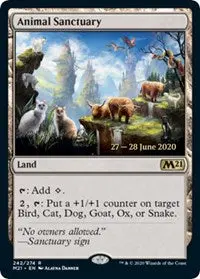Animal Sanctuary [Prerelease: Core Set 2021] 1